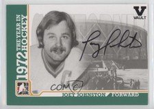 2009-10 ITG 1972 The Year in Hockey Vault Black Joey Johnston #A-JJ Auto
