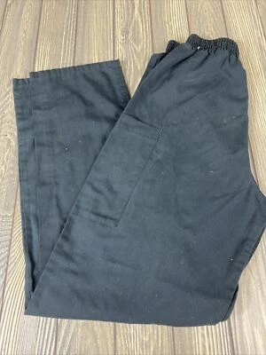Scrub Zone Black Scrub Pants Size XS Extra Small 83121 - Image 1 of 4