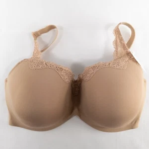 Sujetador Le Mystere 44H Natural Ajuste Completo Con Aros Ligeramente Acolchado Encaje Tisha NUEVO - Imagen 1 de 8