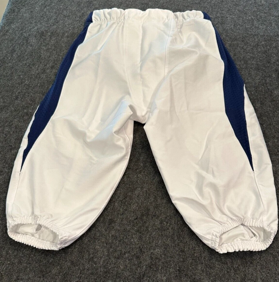 Adidas Men's A1 Stock Football Pants Navy Blue w/White GG7409 Size Small