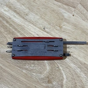 Champion Spark Plug Gap Gauge Multi Sliding Tool CT413 CT-413 Vtg USA READ! - Picture 1 of 11