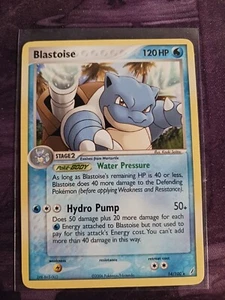 2006 Pokemon EX Crystal Guardians Blastoise #14 - Picture 1 of 2