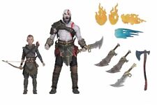 New NECA God of War 1/12 Kratos & Atreus Ultimate 2 Pack Action Figure Model