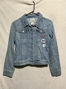 Route 66 Jean Jacket Youth Extra Large Button Up Blue Denim Trucker Flap Pockets - Picture 1 of 7