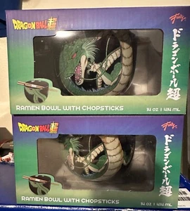2-Dragon Ball Z Super Anime Ramen Noodle Bowl With Chop Sticks 14 oz, New in Box - Picture 1 of 9