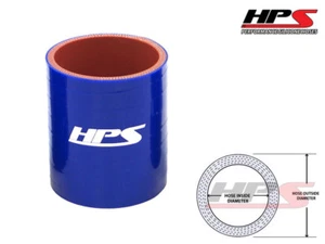 Manguera de acoplador recto de silicona 4"" HPS 2,25"" 57 mm 4 capas AZUL - Imagen 1 de 1
