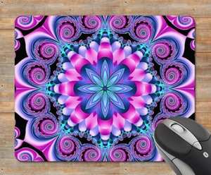 Mandala Pink Mouse Pad - Foto 1 di 3