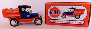Ertl Collectables 1918 Ford Gulf Tanker Diecast Locking Bank #F837 - Picture 1 of 10