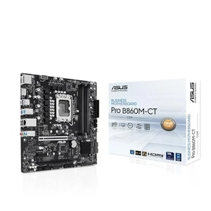 ASUS Intel B860 LGA 1851 micro-ATX Motherboard, PCIe 5.0, DDR5, 2x M.2, Intel 1G - Picture 1 of 4