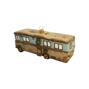 Hallmark 2023 Christmas Vacation Warner Bros. 100 Blown Glass Cousin Eddie RV - Picture 1 of 4