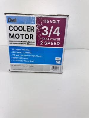 **3/4 马力 115 伏 2SPD 电机表盘 2206 — 第 1/4 张图片