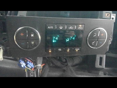 GMC Sierra 2500 2012-2014 calefacción de aire acondicionado control de temperatura (opt CJ2) Foto 1 de 4