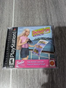 Sony PlayStation 1 PS1 CIB COMPLETO Detective Barbie: The Mystery Cruise - Foto 1 di 4