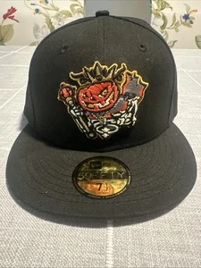 Pumpkin King Clink 7 1/2 Fitted New Era Baseball Hat Cap - Picture 1 of 1