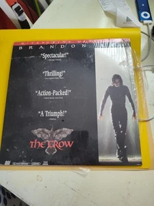The Crow 1994 Brandon Lee Horror movie Widescreen Laserdisc LD buy 2 get 1 FREE - Imagen 1 de 4