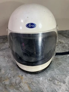 Vintage 1970 Arai HB X7 Full Face Motorcycle Helmet Japan 7 1/8-7 1/4 Snell - Picture 1 of 13