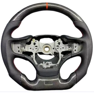 Heat Carbon Fiber Steering Wheel For 19-23 LEXUS ES ES250 ES300h ES350 LS UX - Picture 1 of 5