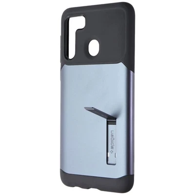 Funda Spigen Slim Armor Series para Samsung Galaxy A21 - Metal Pizarra Foto 1 de 3