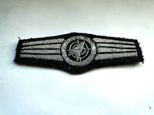 Bundeswehr Tätigkeitsabzeichen   Radarleitpersonal ca  8x3,5 cm in  silber - Picture 1 of 1
