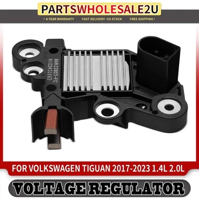 Regulador de voltaje del alternador 14V para Volkswagen Tiguan 2017-2023 L4 1.4L L4 2.0L Foto 1 de 4
