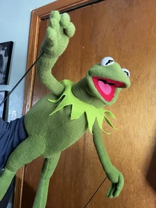 Kermit The Frog Full Body Replica Puppet Hand Rods Poseable - Picture 1 of 12