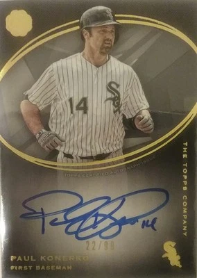 2016 Topps The Mint PAUL KONERKO Gem 10 Auto /99 - Image 1 of 3