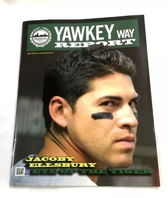April 2013 Yawkey Way Report Red Sox Program Magazine Premeir Issue Ellsbury  - Image 1 of 3