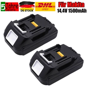 2X Baterías 14,4V 1,5Ah para Makita BL1450 B BL1415 BL1430 BL1460B1194066-1 194065-3 - Imagen 1 de 13