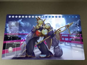 Anime DTCG Playmat Digimon Sakuyamon TCG CCG Mat Trading Card Game Mat Free Bag - Picture 1 of 6