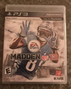 PS3 Spiel - Madden 13 für Sony PlayStation 3.  NFL. Ausgezeichnet. GETESTET. - Bild 1 von 4