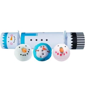Bomb Cosmetics Frosty the Snowman Cracker Scented Bath Blaster Gift Pack - Picture 1 of 1