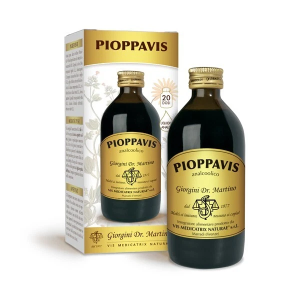 DR.GIORGINI SER-VIS SRL Pioppavis Liquido Analcolico Dr. Giorgini 200ml