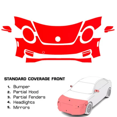 PreCut Paint Protection Film Clear Bra PPF Kit For Volkswagen Beetle 2015-2016 - Image 1 of 4