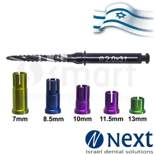 Surgical Lindemann Drill Ø 2.0 x 31 bone cutter 5 stopper - Picture 1 of 4