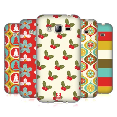 FUNDA HEAD CASE DESIGNS RETRO NAVIDAD GEL SUAVE PARA SAMSUNG TELÉFONOS 3 Foto 1 de 4
