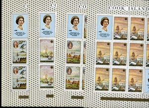 Hojas de Estampillas del Bicentenario del Capitán Cook 233-C15 Estampilladas sin montar o nunca montadas 1968 - Imagen 1 de 5