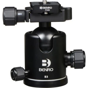 Benro B3 Ball & Socket Magnesium Head With Arca Style Quick Release Plate (UK) - Picture 1 of 24