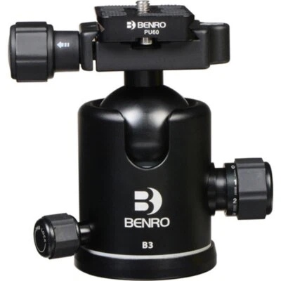 Benro B3 Ball & Socket Magnesium Head With Arca Style Quick Release Plate   (UK) - Image 1 of 4