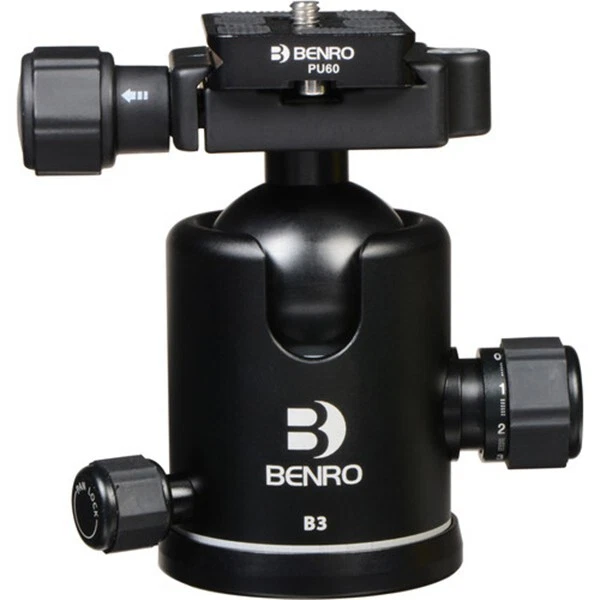 Benro B3 Ball & Socket Magnesium Head With Arca Style Quick Release Plate   (UK) - Image 1 of 4