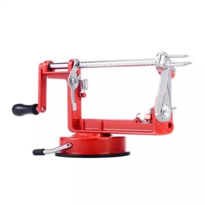 3-in-1 Kitchen Tool Apple Fruit Corer Slicer Peeler Slinky Machine Potato Cutter - Picture 1 of 14