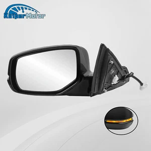 Espejo retrovisor térmico eléctrico del lado del conductor con señal de giro para Honda Accord 2014-2017 sedán - Imagen 1 de 8