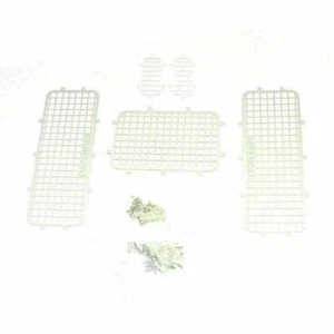 Stainless Steel Windows Guard Hardware For TRX-4 RC Car Crawler Defender - Picture 1 of 13