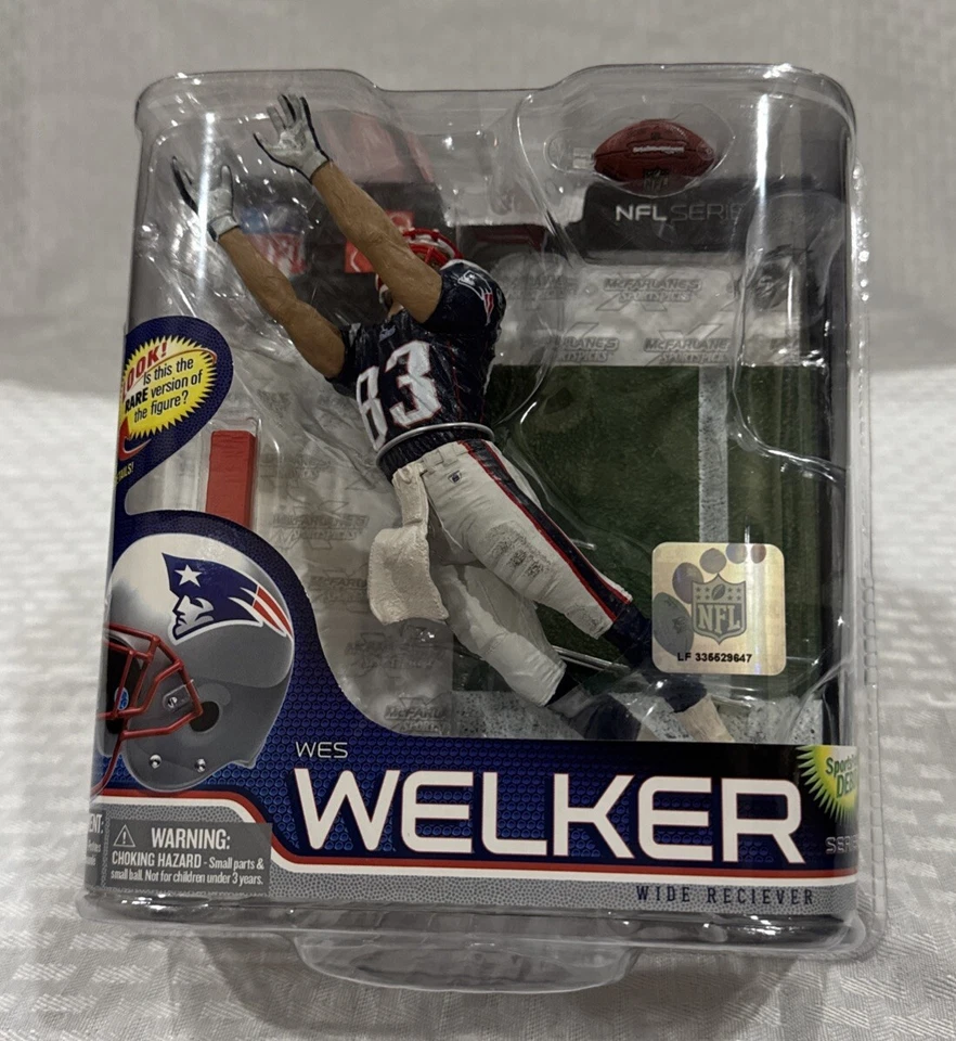McFarlane Toys NFL Series 26 Wes Welker Action Figure