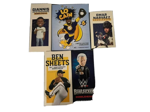 Milwaukee Brewers Bobbleheads-New In Box-You Pick Cover