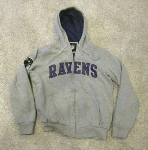 GIII NFL Baltimore Ravens Jacket Full Zip Hoodie Size S   - Picture 1 of 4