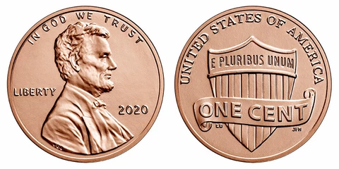 2020 P UNCIRCULATED LINCOLN CENT FROM A SEALED BANK ROLL FREE SHIPPING Cover