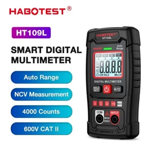 Multímetro digital HABOTEST HT109L voltímetro CA CC ohmímetro voltímetro probador - Imagen 1 de 13