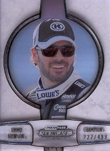 2011 Press Pass Showcase Champions #CH1 Jimmie Johnson/499