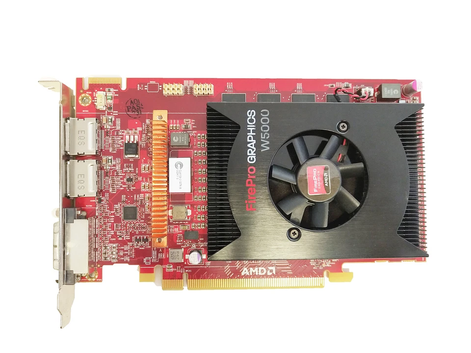 0WJ2JT WJ2JT For Dell AMD Firepro W5000 2GB GDDR5 Graphic Video Card - Image 1 of 4