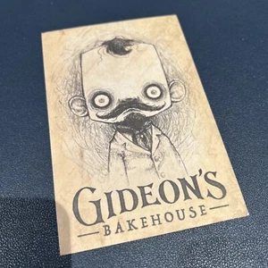 Gideon’s Bakehouse December Double-sided Art Card - Picture 1 of 2